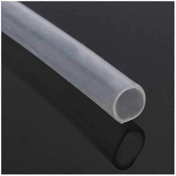 2x 2 Meter Silikoneslange Silikoneslange Trykslange Meget Fleksibel 4 X 6mm