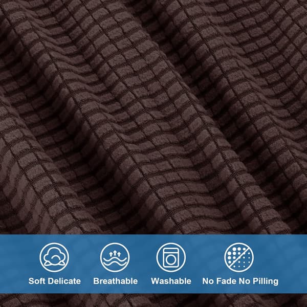 Sänggavelöverdrag, King Size Sänggavelöverdrag, Dammtätt heltäckande elastiskt sänggavelsskydd, Spandex Jacquard