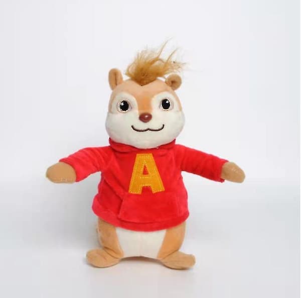 3 stk. Alvin og Chipmunks Plysdukker Egernlegetøj Børnegave