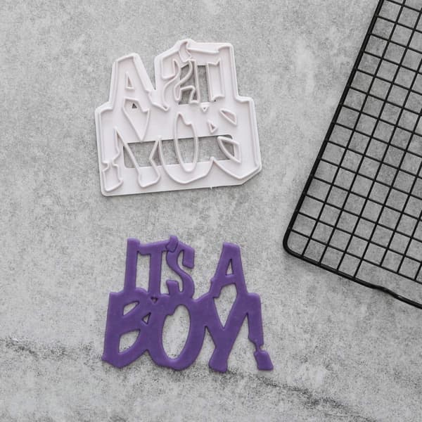 It's a boy udstikker | Babyshower Blå blue