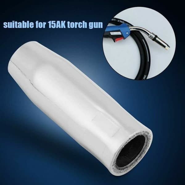 20 st 15AK MIG/MAG Svetsmunstycke Kontakttips Gaskopplingshållare Set M6 0.8x25mm