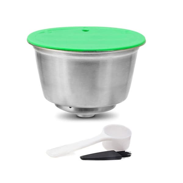 Reusable Stainless Steel Coffee Capsule Filter, Single Pack, Eco-Friendly