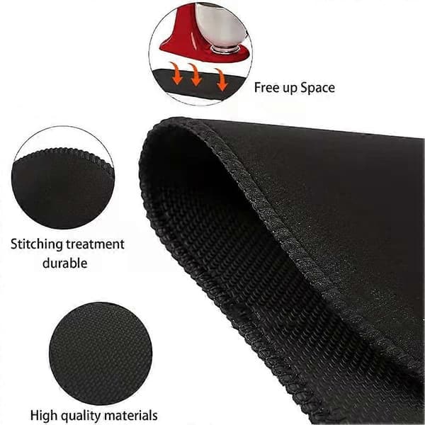 Mixer Slide Mats Compatible with KitchenAid Stand Mixer with 2 Cord Organizers