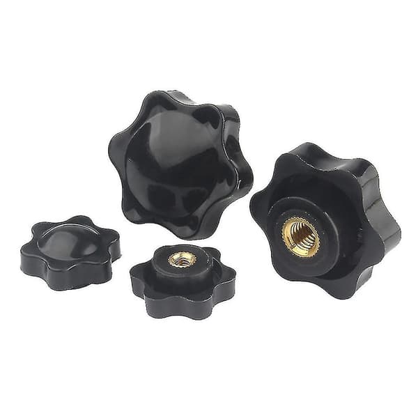 10 stk M5/m6/m8/m10 Innvendig Gjenge Sekskanthode Festeskrue Knott Vingemutter M5 (5 gjennomgående hull + 5 blindhull) M5 M5