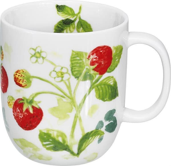 Kulhot 2 kpl Fragaria Mansikka Cult Design Vit white