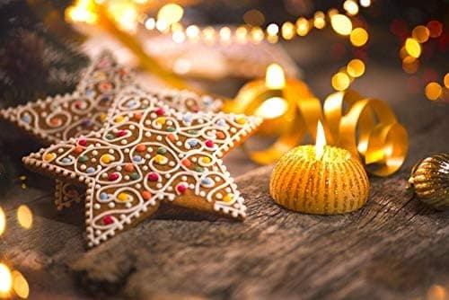 5-pak Peberkageforme til jul, stjerneformet
