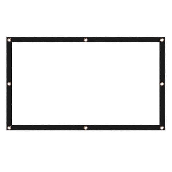 Projector Screen 100 inch 16:9 Foldable Portable Projection Screen for Movies