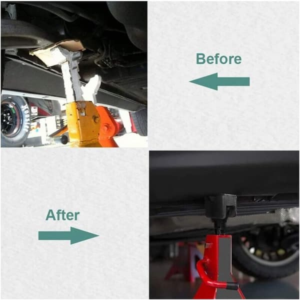 BF 4 Pieces 63×50×44mm Car Jack Rubber Pads for Car Jack, Universal Car/SUV Rubber Pad, Durable and Practical
