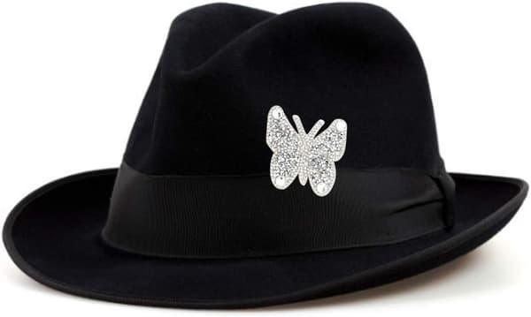 5 stk Rhinestone-lapp, Fargerike Sommerfugllapper med Lim