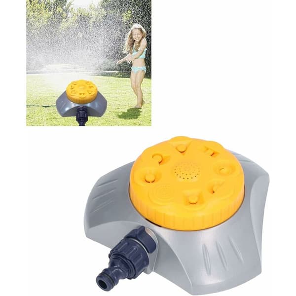 Garden Sprinkler Automatic Sprinkler Painted Adjustable Rotating Water Spinner