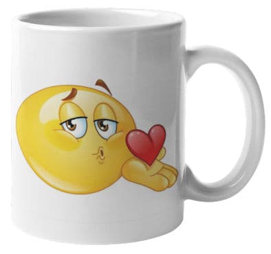 Krus - Emoji, jeg sender dig et kys