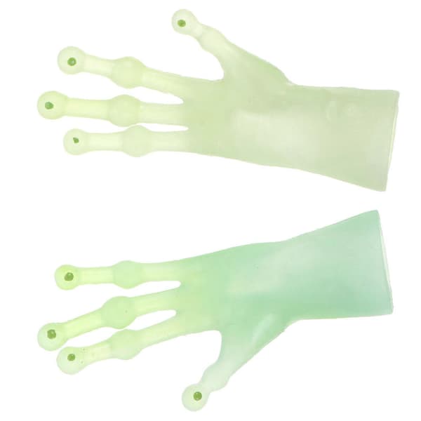 2 stk. Sjove Trick Alien Fingerhandsker Kostume Rekvisitter til Cosplay Halloween