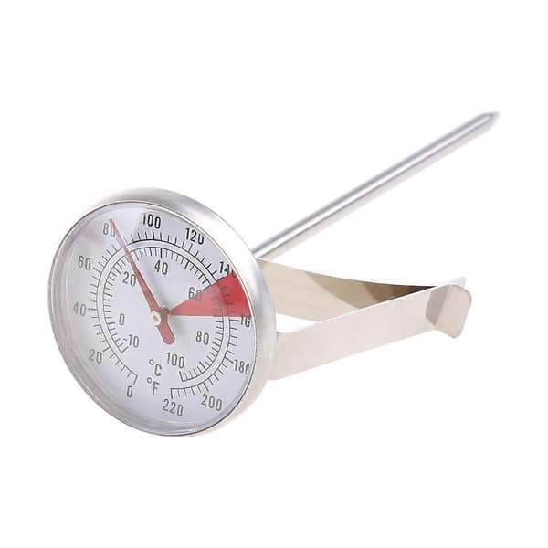 Termometer i rostfritt stål Matlagning Ugn BBQ Mjölk Mat Kött Sond Mätare 100C