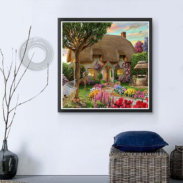##/30x40cm 5D Diamantmaleri Sæt til Børn - Landskab, Dia##/