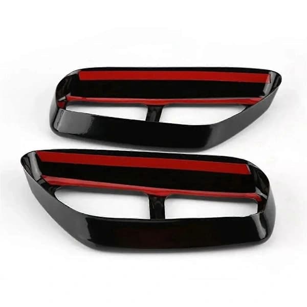 Rear Dual Exhaust Pipe Cover Strips for 5 Series G30 G31 2017-2022 Exhaust Pipe Trim Frame Car Exterior Modification A