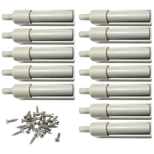 [LD]12pcs Box Soft Close Cabinet Door Damper Silent Sliding with Screws Hardware