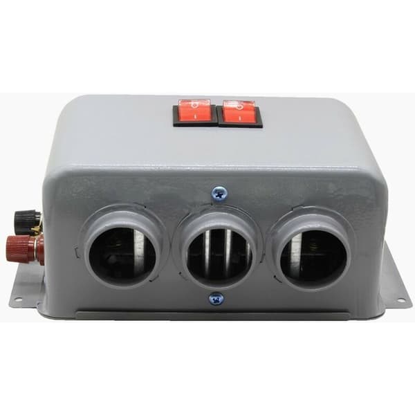 800W 12V Compact Car Heater with 3 Vents, Fast Heating and Defrosting, Low Noise, Compatible with Most Vehicles