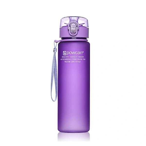 400/560 ml BPA-fri vattenflaska för utomhussport, Blå 400ml