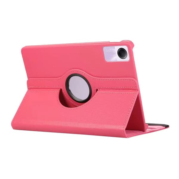 Futteral til Lenovo Tab M10 Plus 3. generasjon 10.6 TB-125F 2022 skinnveske (Rose Red)