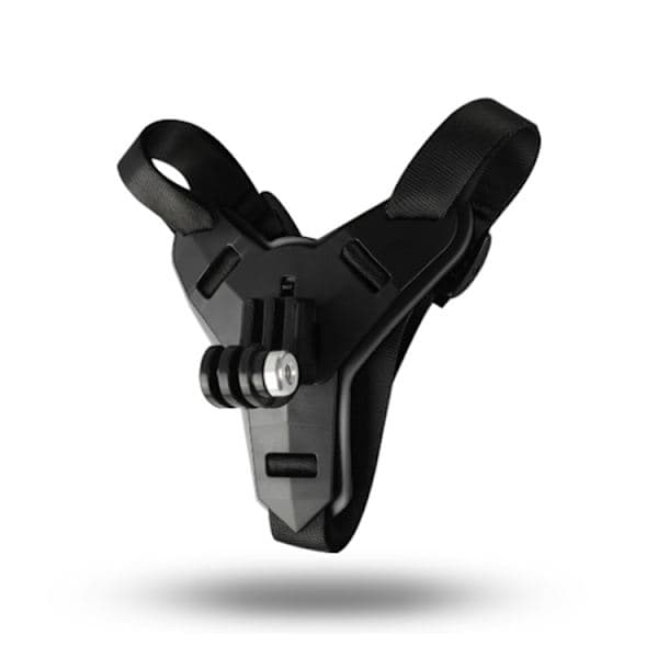 Helmet Mount with Adjustable Strap and Anti-Slip for Action Camera