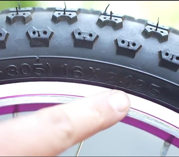 16 tommer - Cykelstøttefod til børnecykel - MTB-støttefod - Enkel cykelstøttefod
