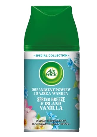 Air Wick Freshmatic Refill/ Ocean Breeze & Paradisisk Vanilje/ 25 0.3