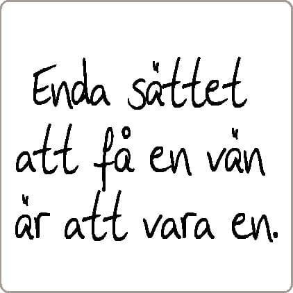 Selvklebende flisedekor Fliseord Den eneste måten å.. 30