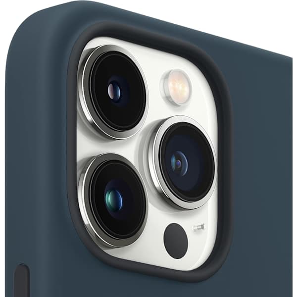Apple silikondeksel med MagSafe (til iPhone 13 Pro Max) iPhone 13 Pro Max Mistblå iPhone 13 Pro Max Mist Blue iPhone 13 Pro Max Mist Blue