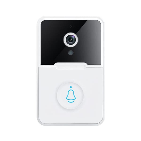 X3pro Trådløs Video Dørklokke, Smart, Lydmikrofon, Hvit
