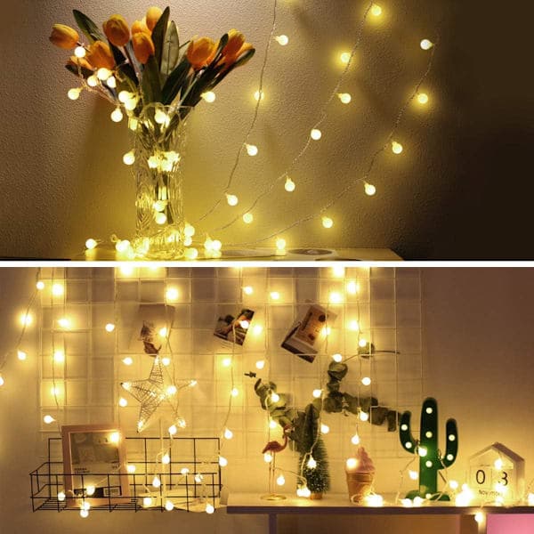 40 Balls 6M String Lights, LOHAS String Lights with Small Balls