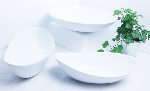 Porcelain Set Large Bowls - D006 - 3 Pieces Vit 4329