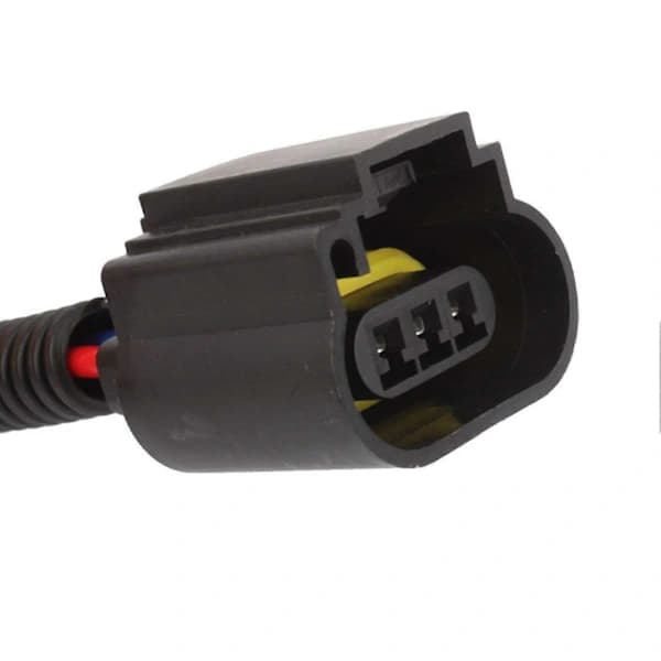 2 pcs H13 Headlight Fog Light Wiring Harness Socket Connector Extension Cord