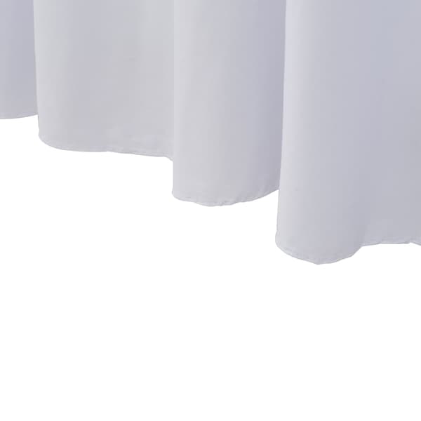 vidaXL Tablecloth 2 pcs stretch floor-length white 183x76x74 cm Vit white
