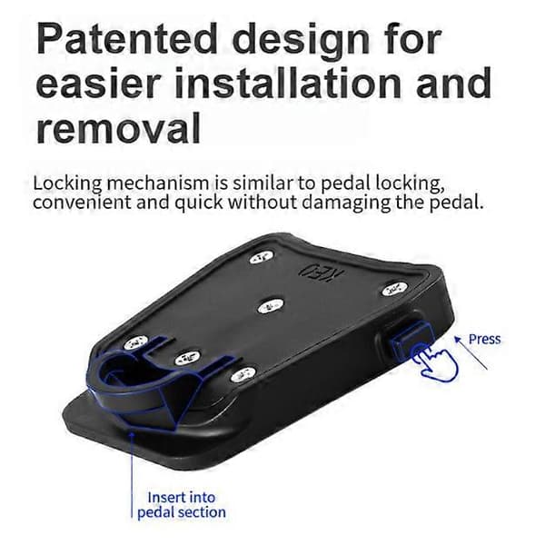 SPD-klodser justerbar cykelpedal letvægts pedalomformer kompakt design