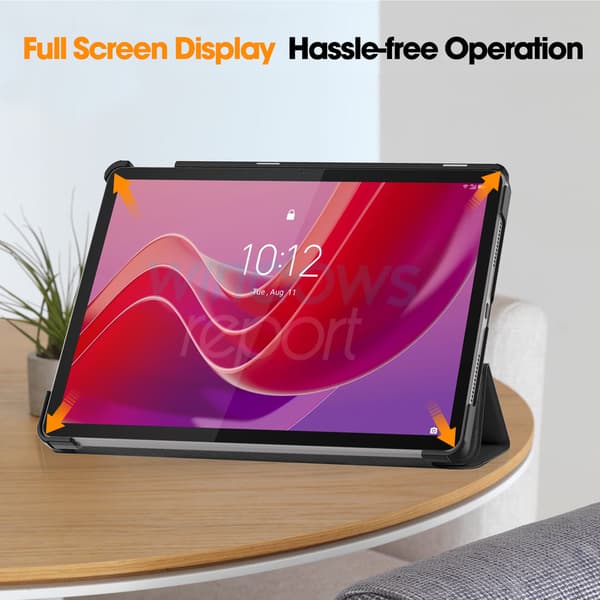 Futteral til Lenovo Tab M10 HD (2. generasjon) 10.1 TB-X306X anti-fall (svart)