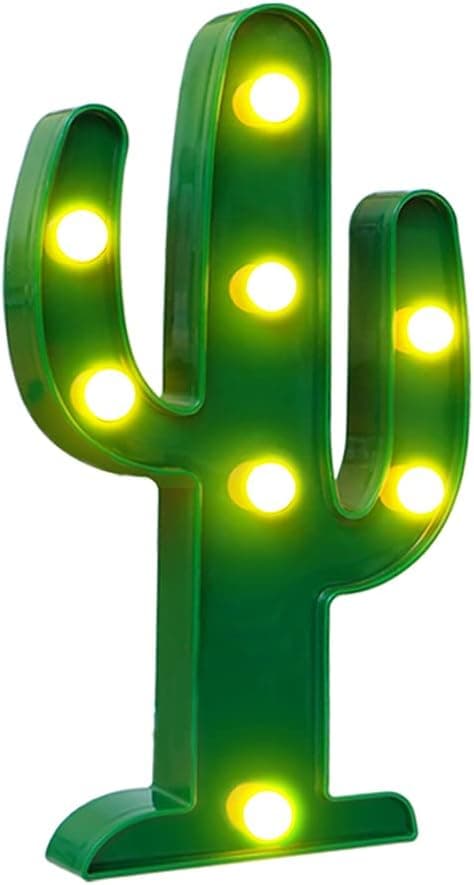 Skyltlampor, Varmvit LED-lampa Tropisk Grön - Vardagsrum, B