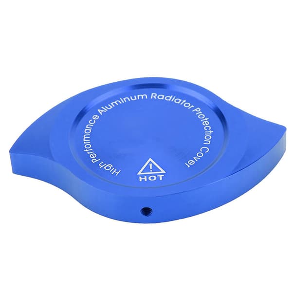 1st Car Modification Aluminum Cover Decorative Cap Blue