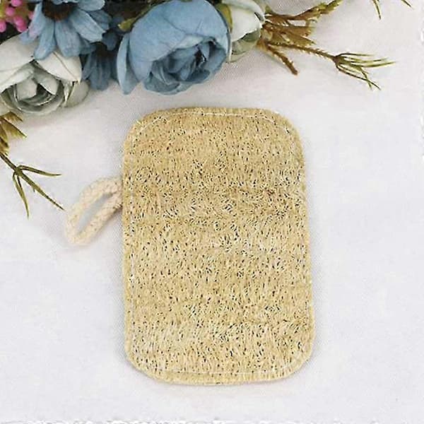 Natural Loofah Sponge Dish Brush 6 Piece Set for Kitchen Cleaning Eco-Friendly-FY-