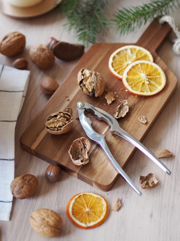 Nøddeknækker 15,5 cm Silver silver