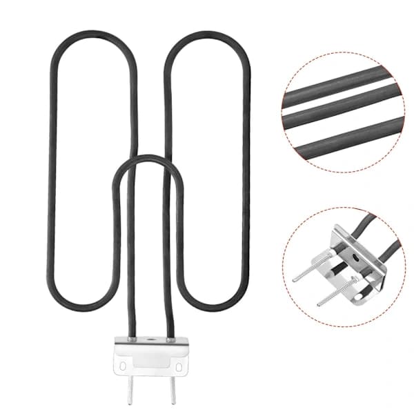 Replacement Heating Element for Weber Q140 Q1400 Electric Grill, High Temperature Resistant, Easy Installation, EU 230V 2200W