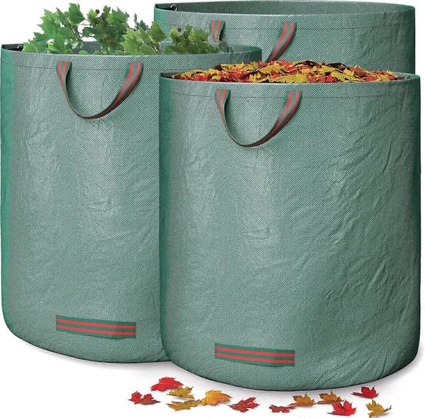 3x 60L rivefaste haveposer ZeGoods