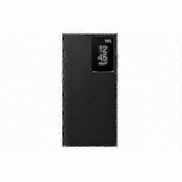Clear View Cover Etui til Galaxy S22 Ultra 5g - SortP20211224231
