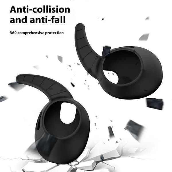 5 Pairs Replacement Silicone Earbuds for Samsung Galaxy Buds3 Non-slip Ear Hooks Soft Covers