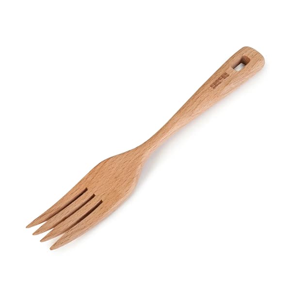 Stekgaffel / Tregaffel 22 cm Ibili Bok beige