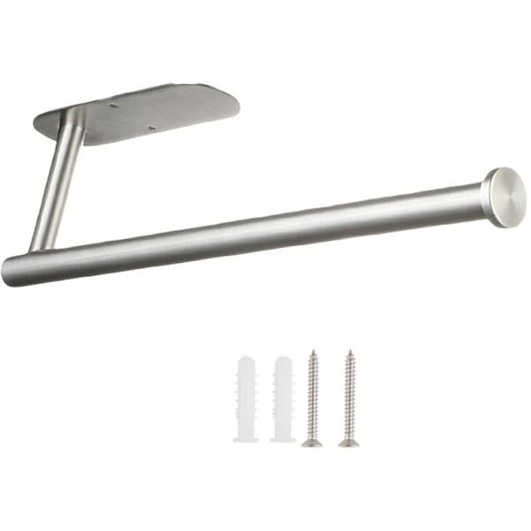 Monterbar papirhåndkleholder, 33,6 cm, rustfritt stål, sølv