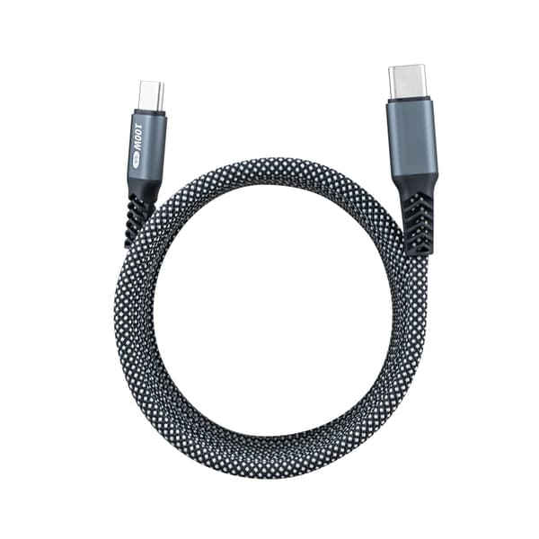 Magnetisk 100W USB C 2.0 USB Type-C superhurtig opladning 1M/2M PD 5A datakabel til alle mobiltelefoner og bærbare computere【COPL】