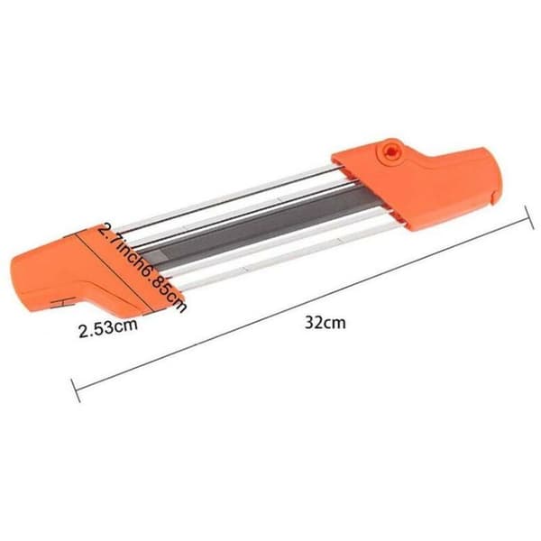 4,8 mm moottorisahan ketjun teroitin 2-in-1 ketjun teroitin ketjun teroitustyökalu manuaalinen ketjun teroitin nopea teroitus