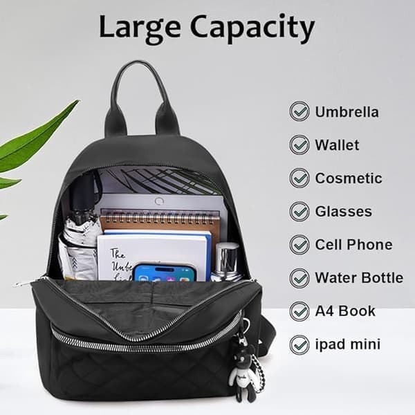 Women's Backpack, Casual Oxford Backpack, Everyday Backpack for Shopping, School Trips, Work