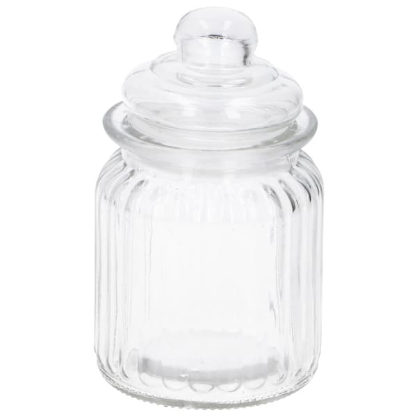 Glasburk med låg 0,3L / Opbevaringsglas