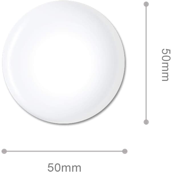 Cabochonglass for smykkelaging 50mm 25 stk